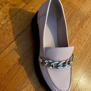 size 7.5 pink loafers /platform Brand:  Open Edit